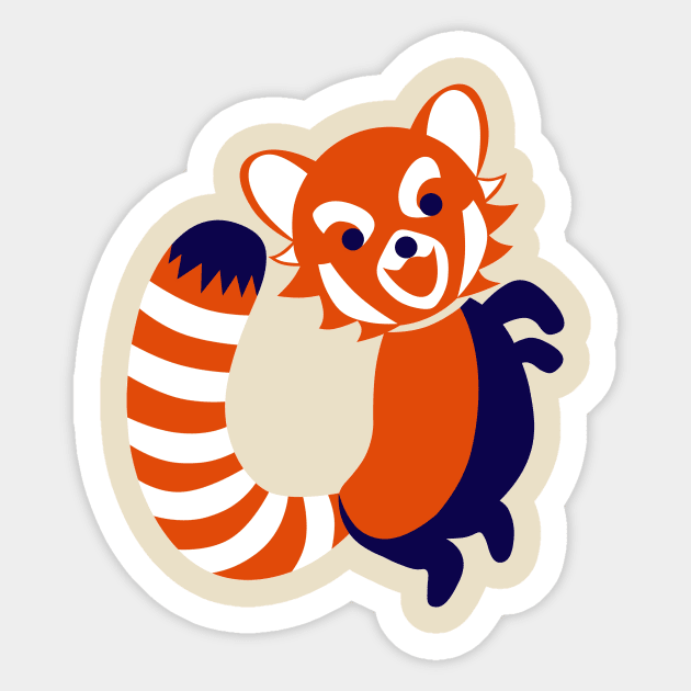 Red Panda Chibi Sticker by CMButzer